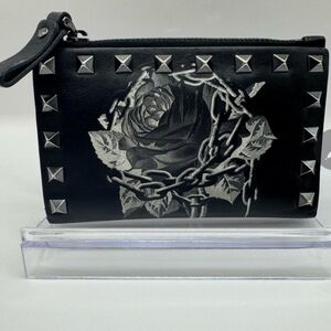 Valentine Garavani Undercover Rose Rockstud Wallet